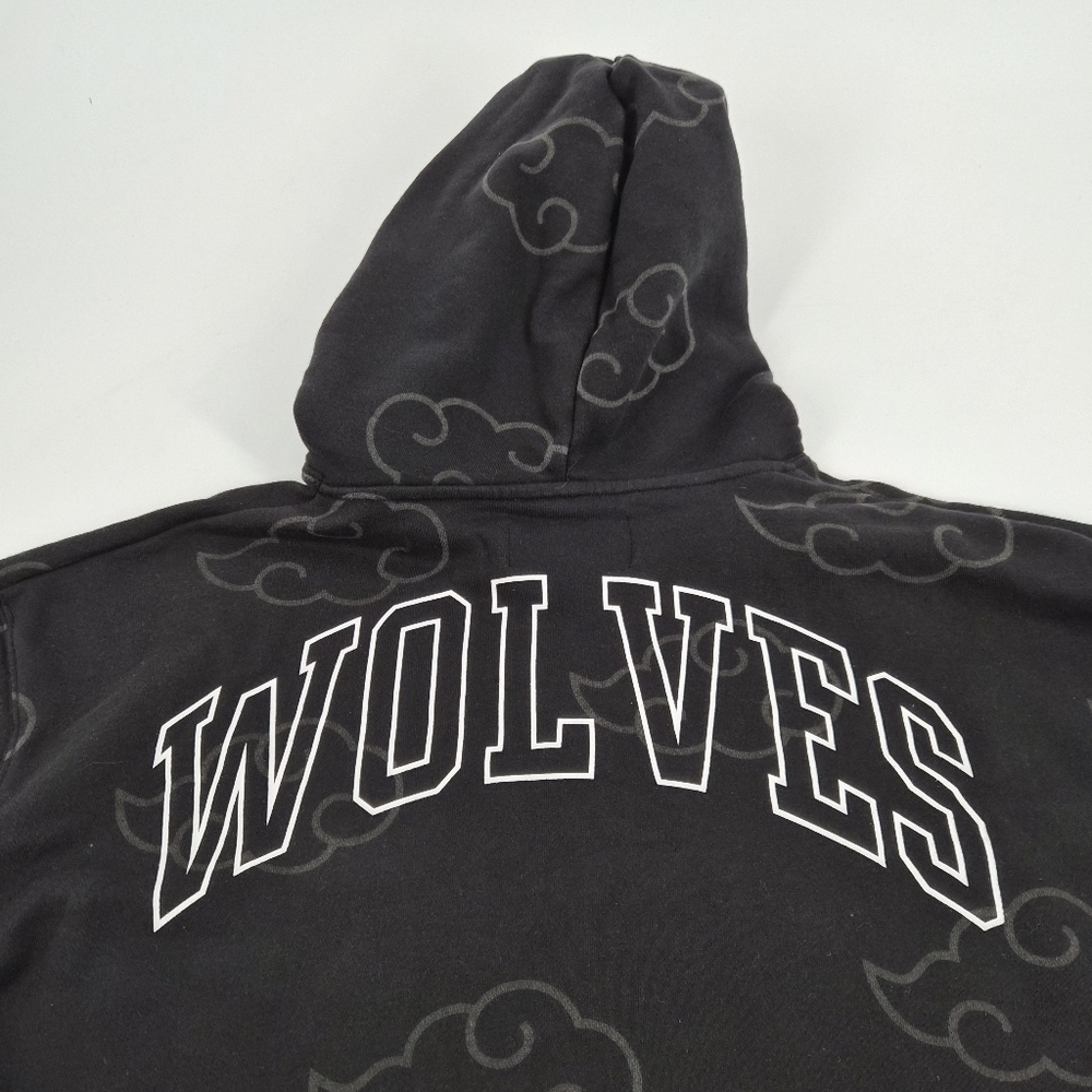 Darc Sport Black Cropped Naruto Floating Hoodie Size L - Picture 5 of 9